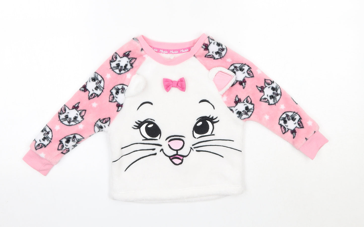 George Baby Multicoloured  Polyester Pullover Jumper Size 18-24 Months   - Disney Marie Cat