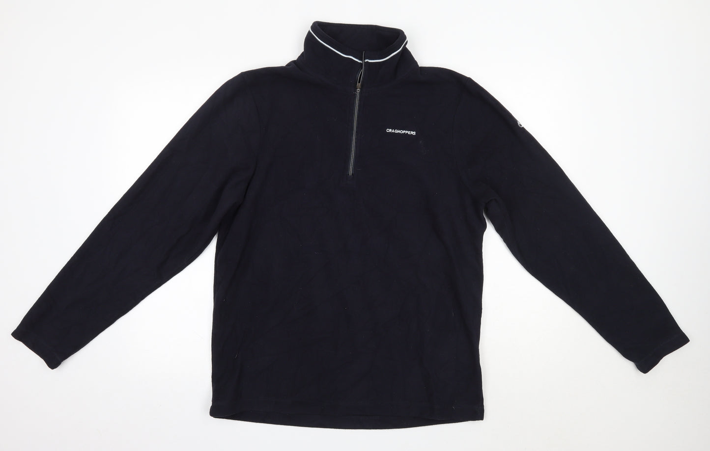 Craghoppers Mens Black High Neck  Polyester Pullover Jumper Size M