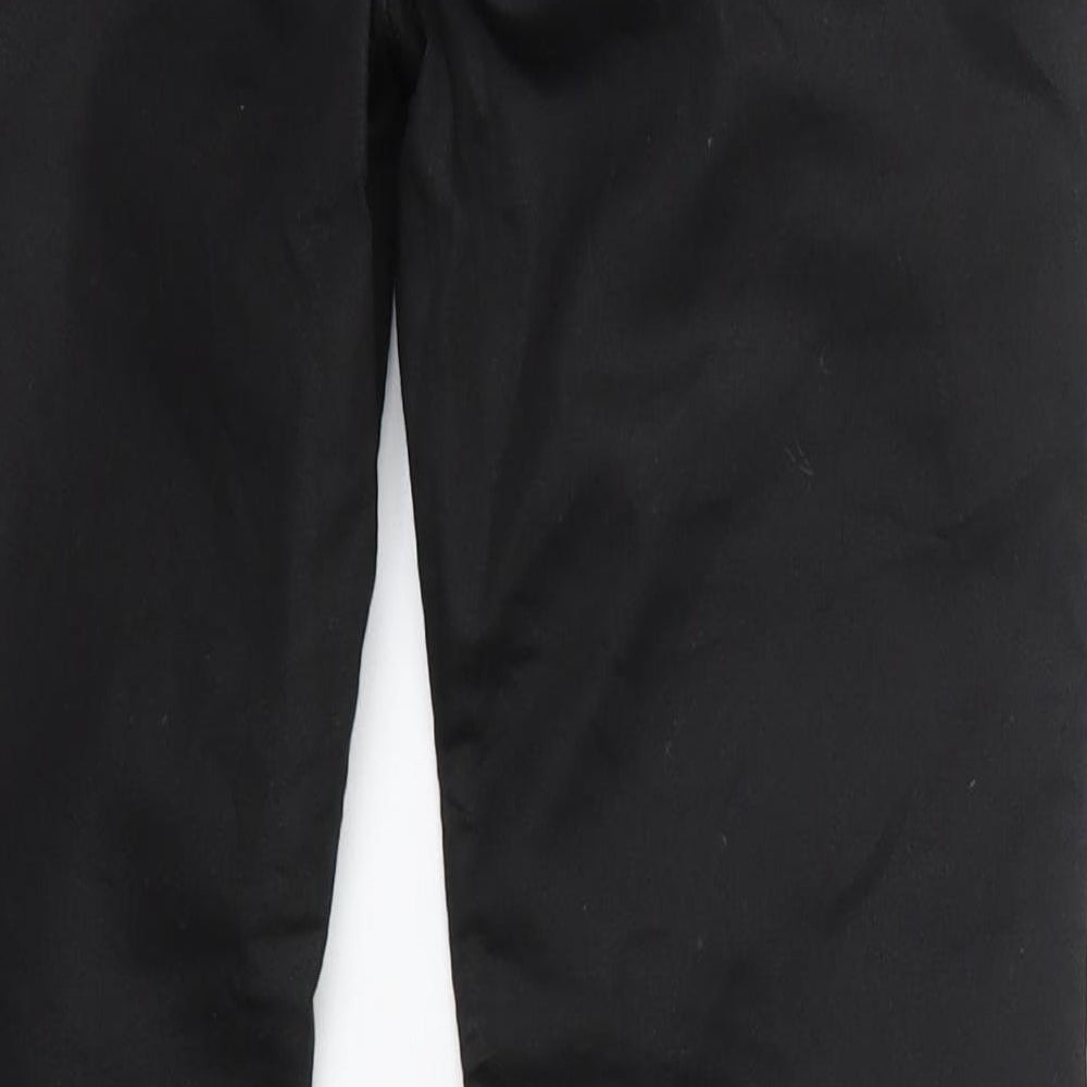 H&M Womens Black  Cotton Skinny Jeans Size 8 L26 in Regular