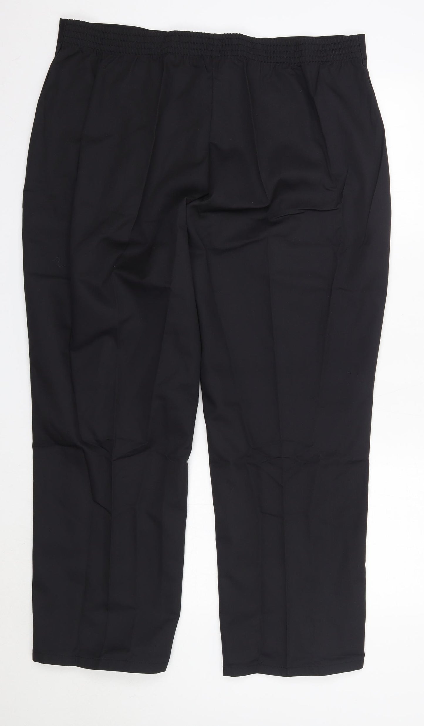 Alexandra Womens Black  Polyester Dress Pants Trousers Size 20 L29 in Regular