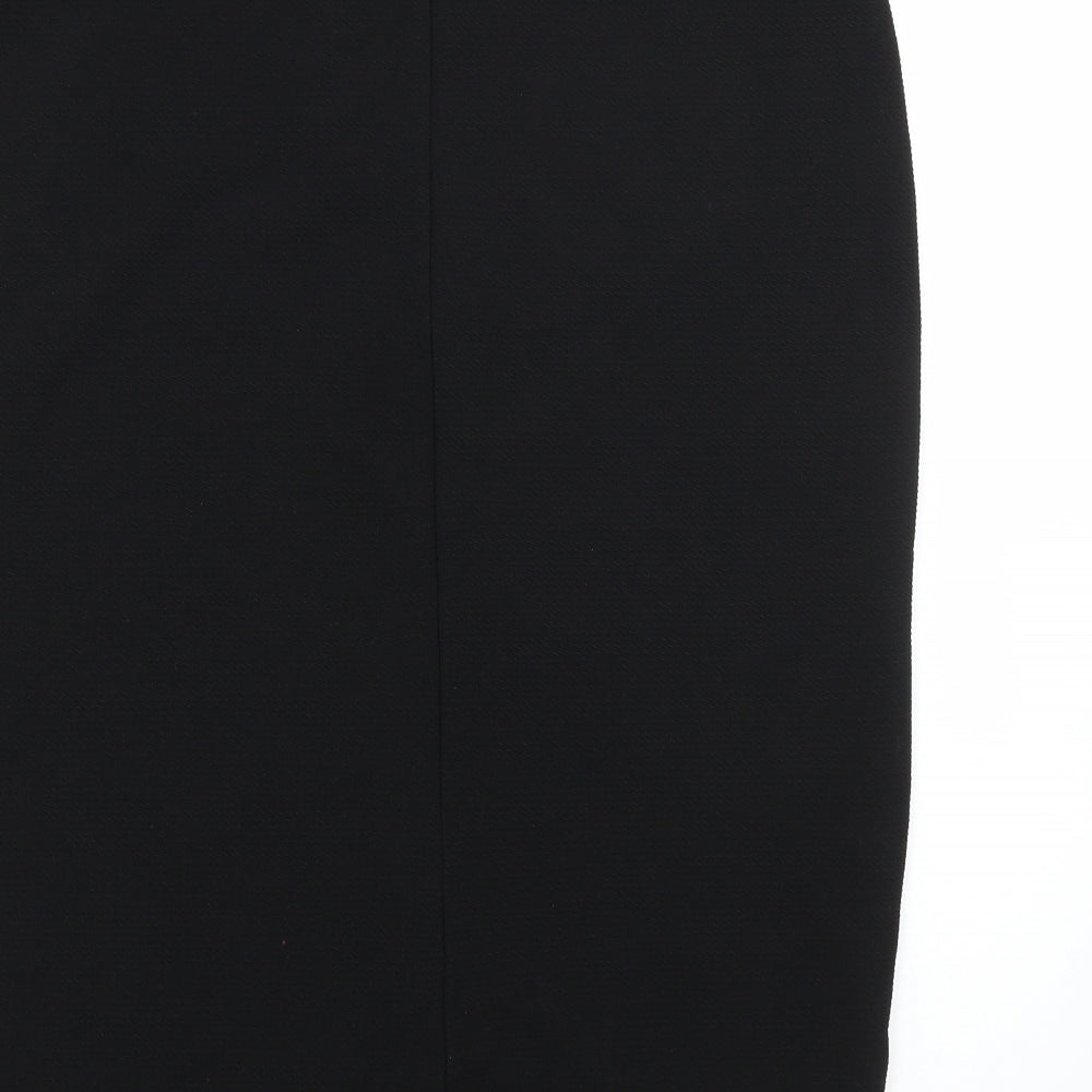 Papaya Womens Black  Polyester Straight & Pencil Skirt Size 20