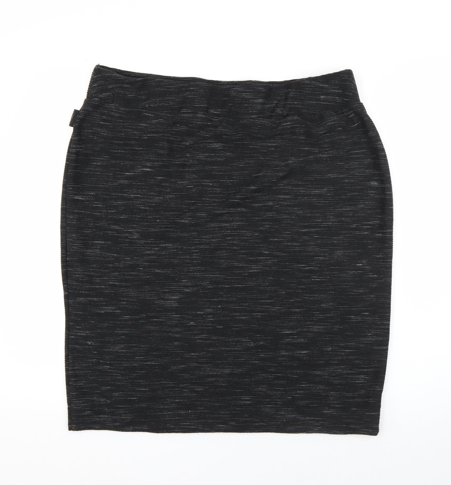 Nutmeg Womens Black  Polyester Straight & Pencil Skirt Size 18