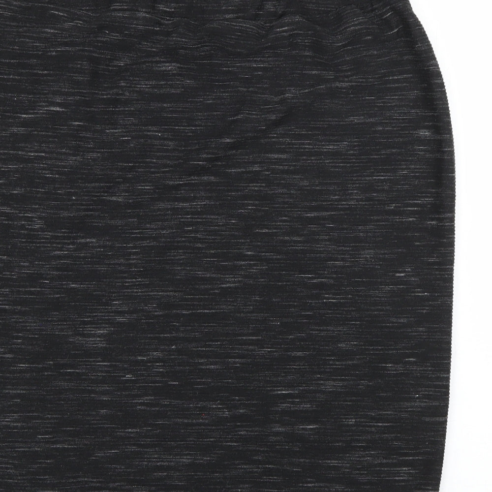 Nutmeg Womens Black  Polyester Straight & Pencil Skirt Size 18