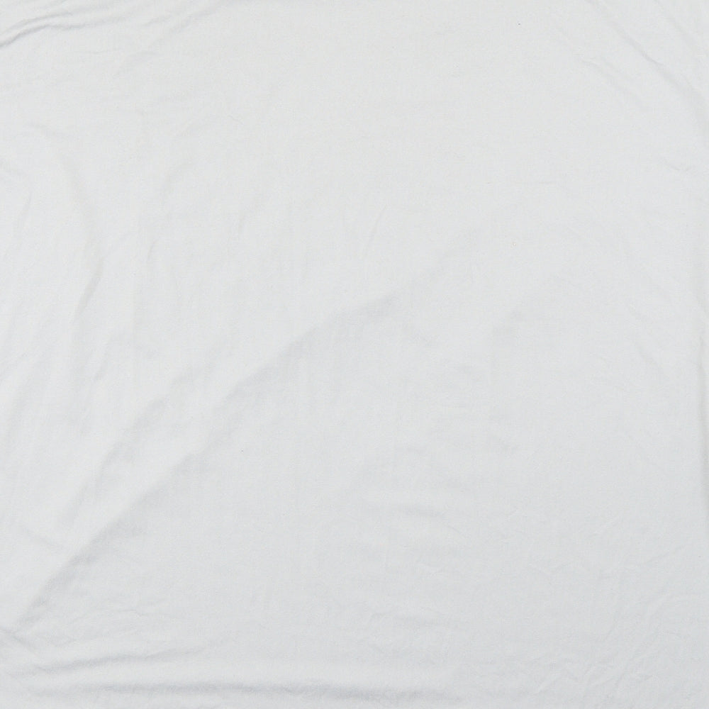 Tapout Mens Grey  Polyester  T-Shirt Size 2XL Round Neck