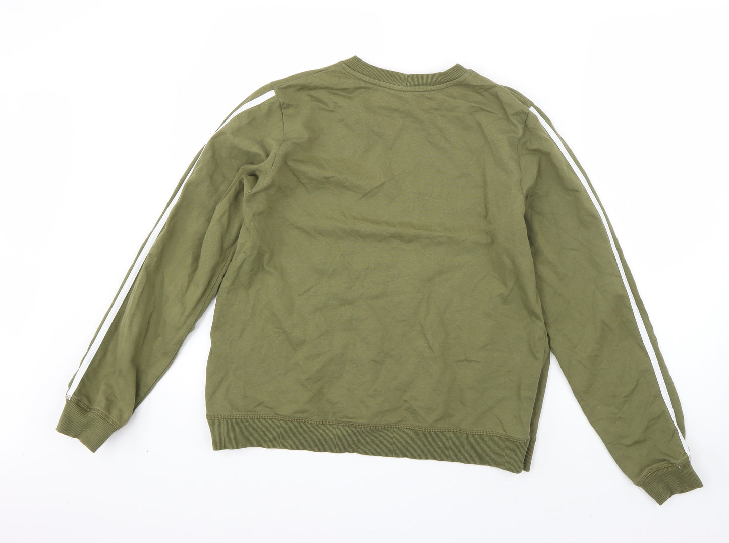 ASOS Womens Green  Cotton Pullover Sweatshirt Size 12
