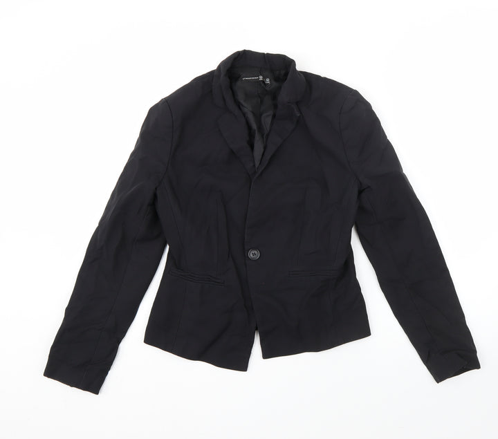 Atmosphere Womens Black   Jacket Blazer Size 10  Button