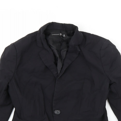 Atmosphere Womens Black   Jacket Blazer Size 10  Button
