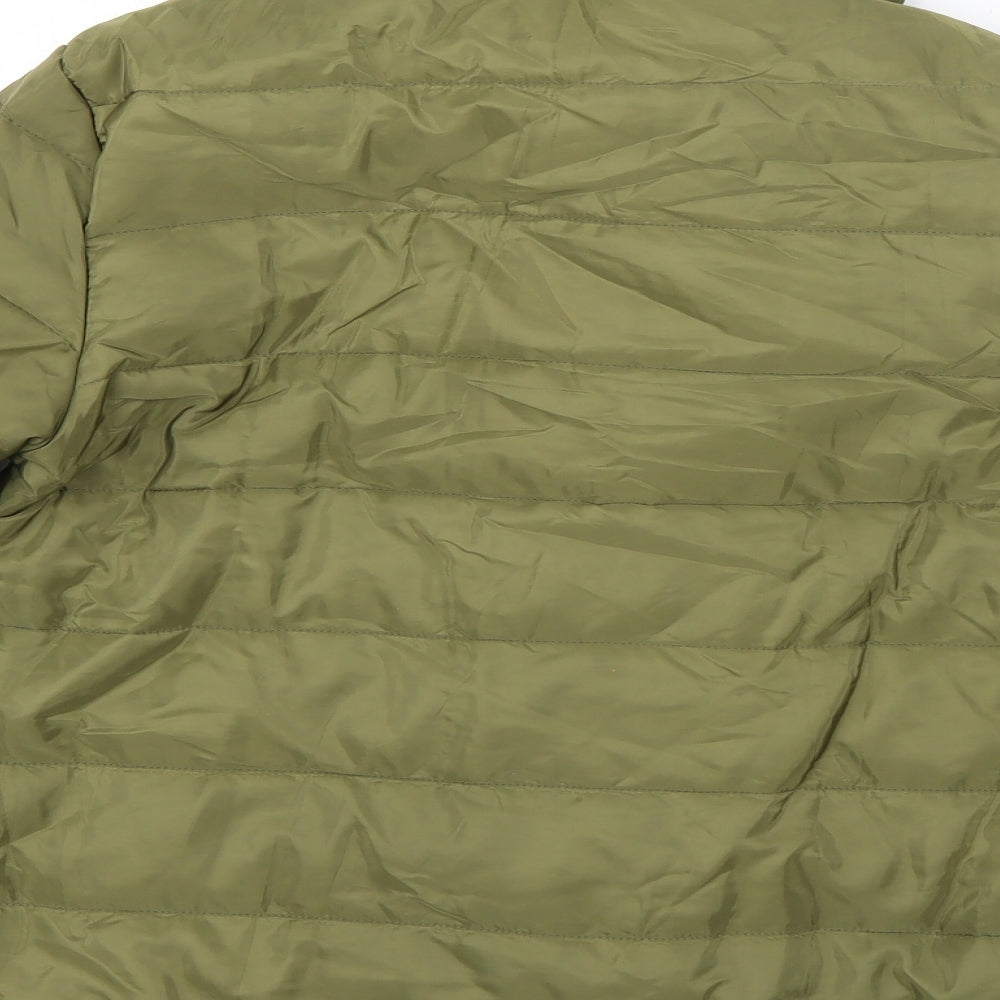 Preworn Womens Green   Jacket  Size L  Snap