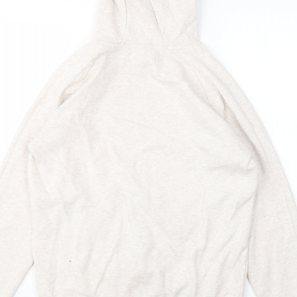 Primark Mens Beige  Cotton Pullover Hoodie Size XS