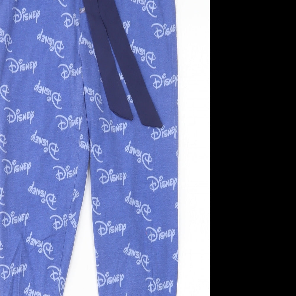 Primark Womens Blue  Cotton  Pyjama Pants Size S   - Disney