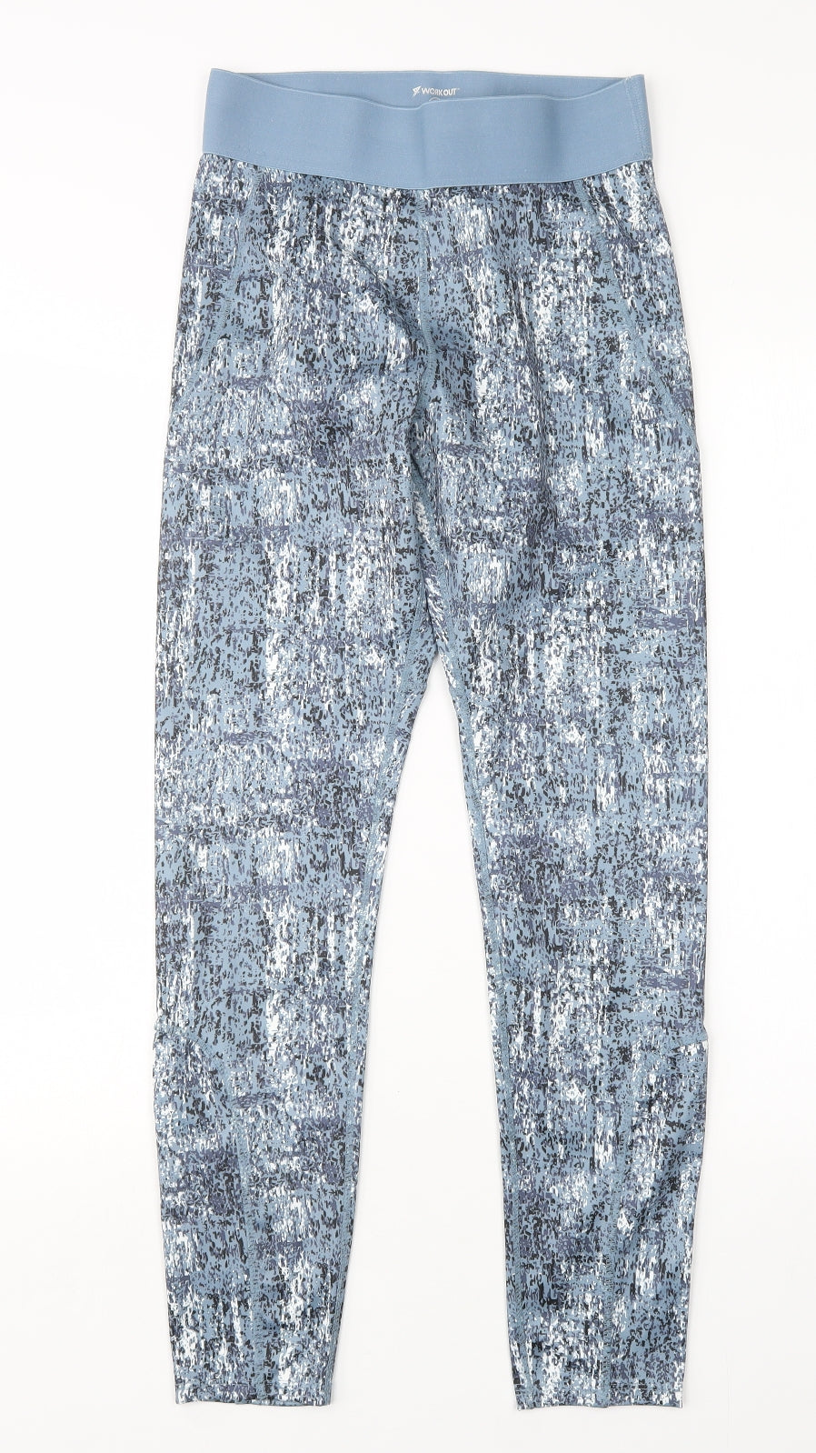 Primark Womens Multicoloured Camouflage Polyester Compression Leggings Size S L28 in Regular