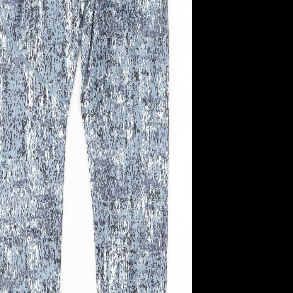 Primark Womens Multicoloured Camouflage Polyester Compression Leggings Size S L28 in Regular