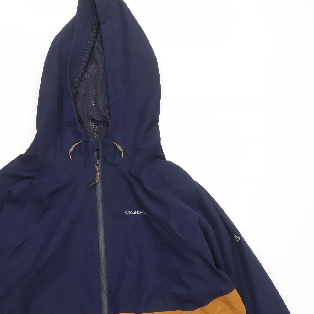 Craghoppers Mens Multicoloured   Rain Coat Coat Size XL