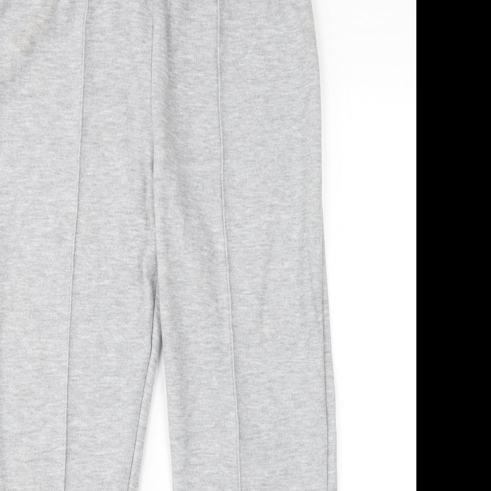 George Womens Grey  Polyester Sweatpants Trousers Size 10 L26 in Regular