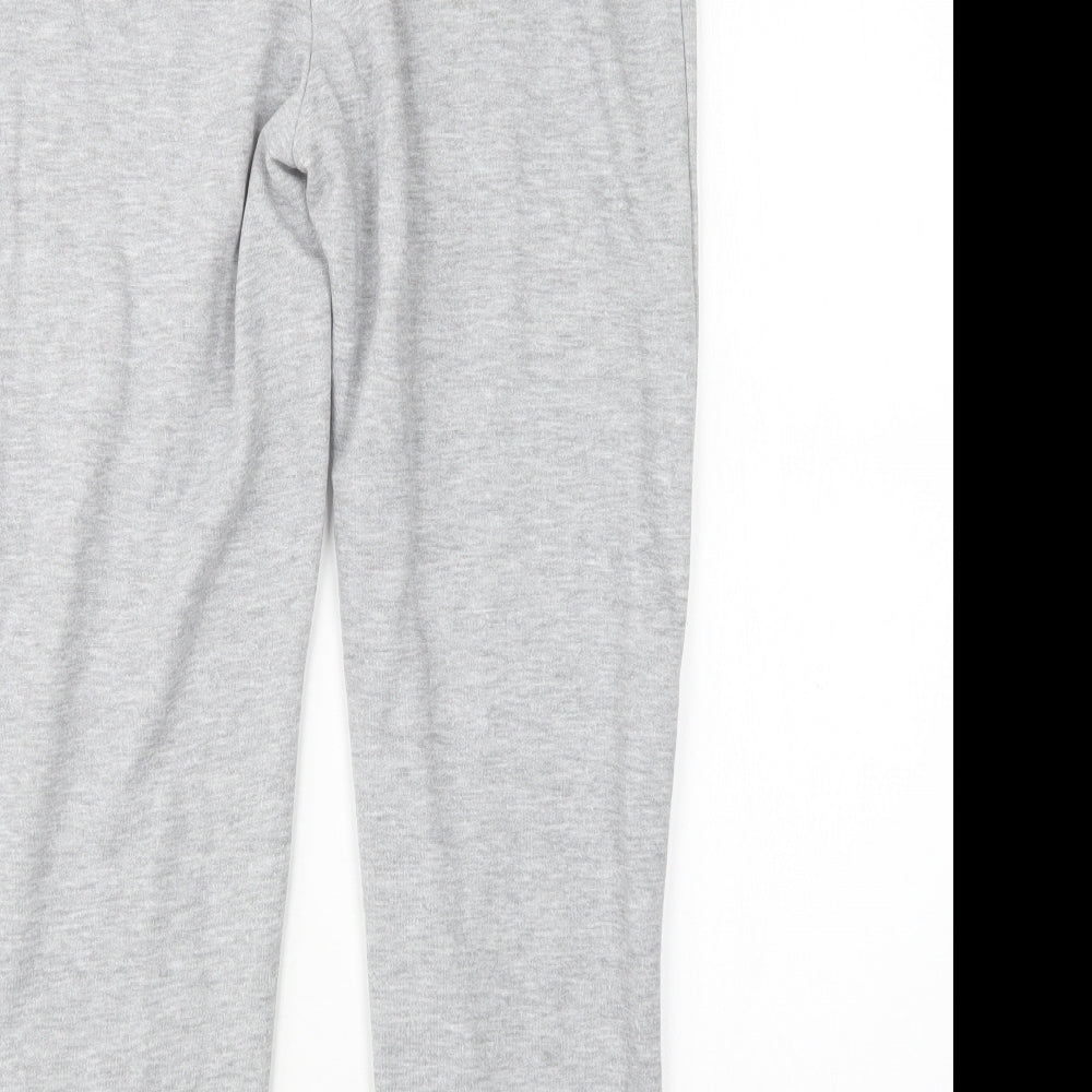 George Womens Grey  Polyester Sweatpants Trousers Size 10 L26 in Regular