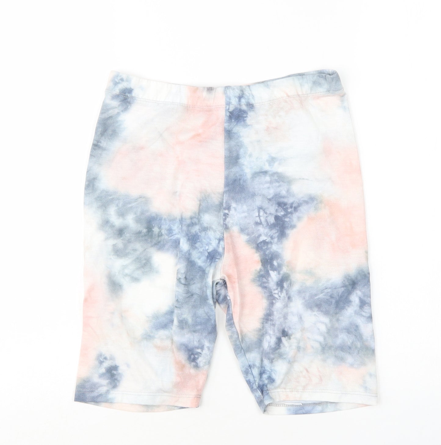 Papaya Womens Multicoloured  Polyester Biker Shorts Size 10 L8 in Regular