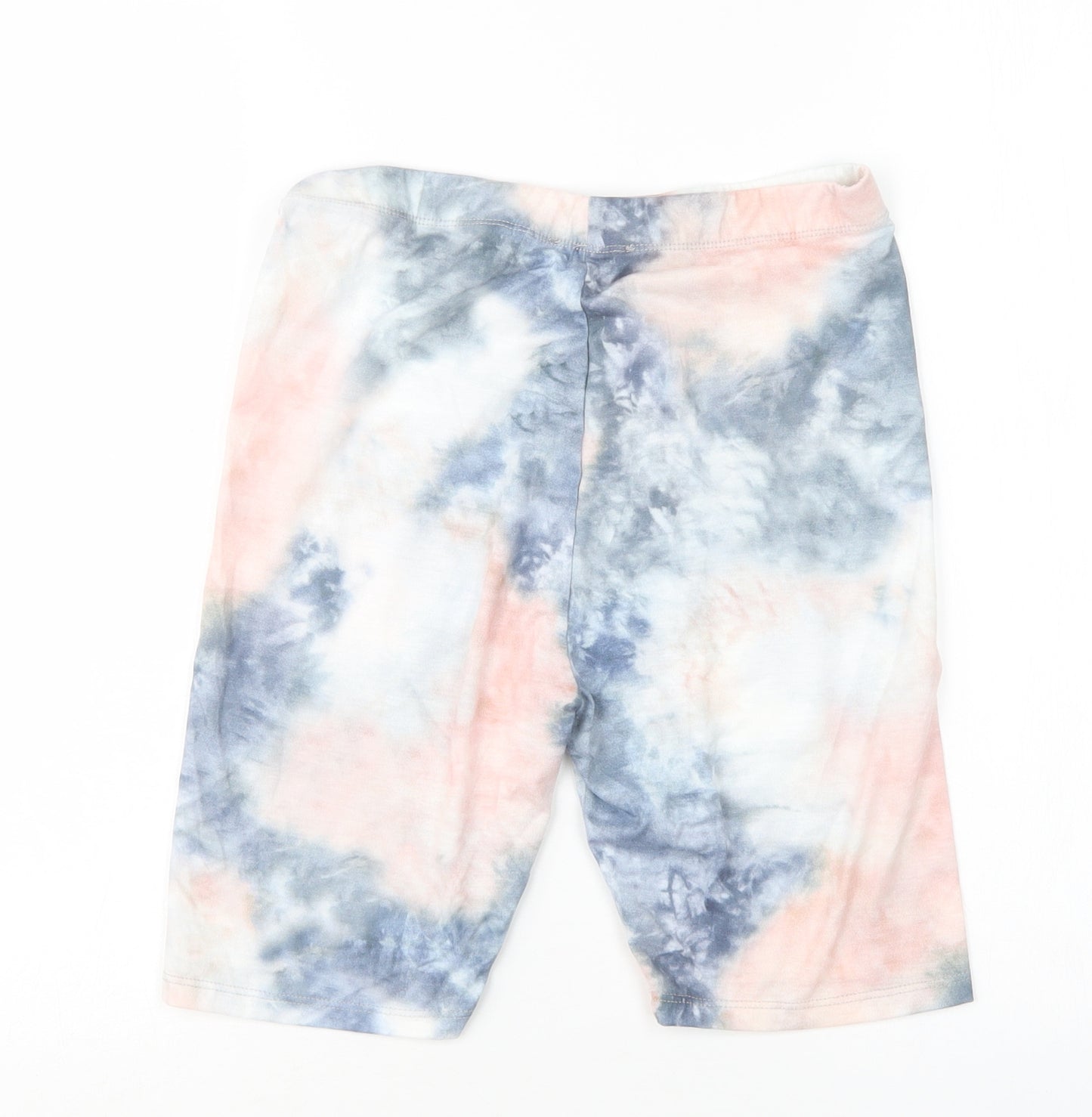 Papaya Womens Multicoloured  Polyester Biker Shorts Size 10 L8 in Regular