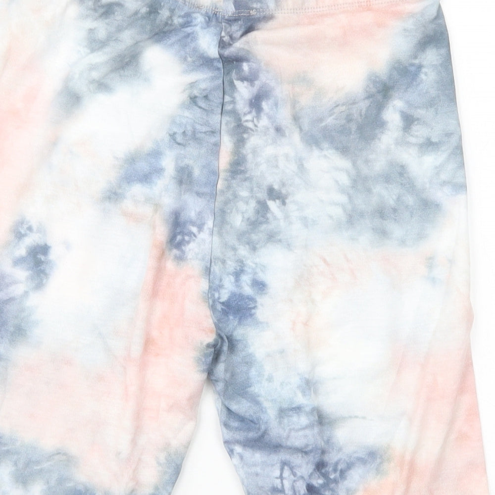 Papaya Womens Multicoloured  Polyester Biker Shorts Size 10 L8 in Regular