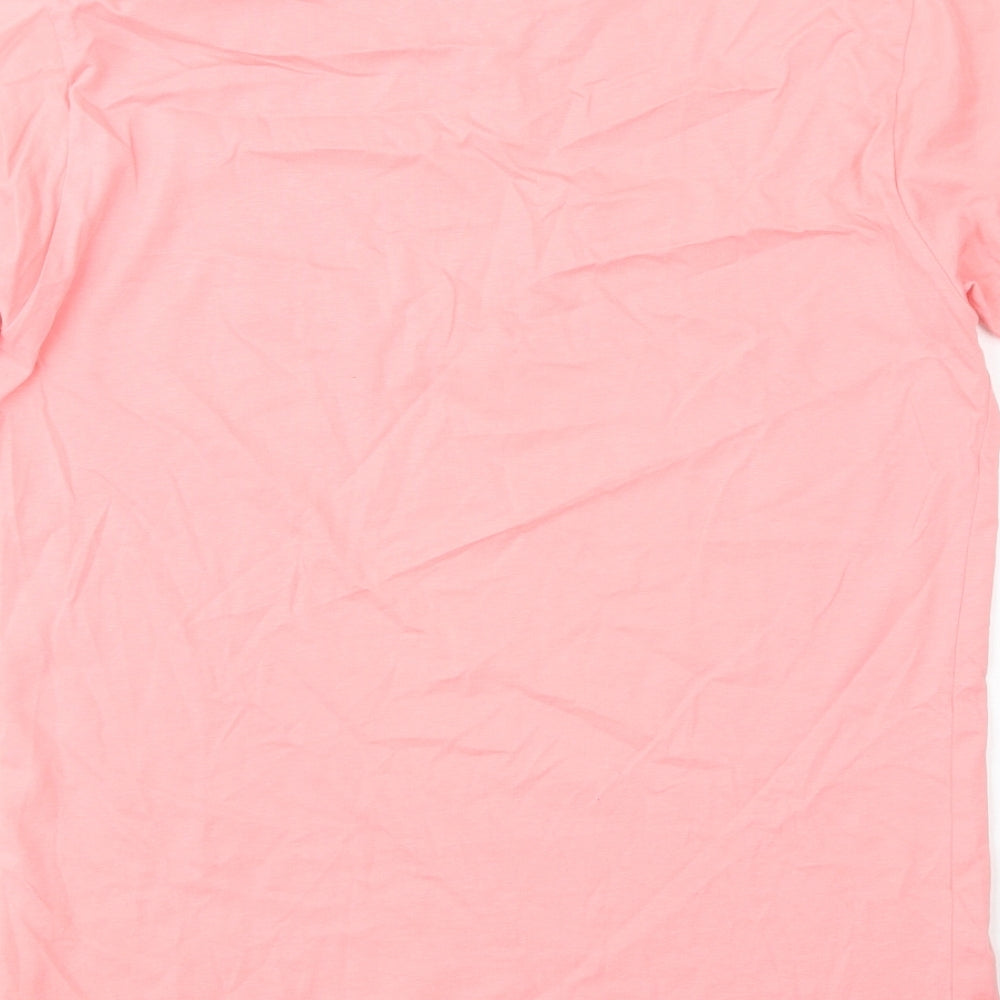 VANS Mens Pink    T-Shirt Size S Round Neck