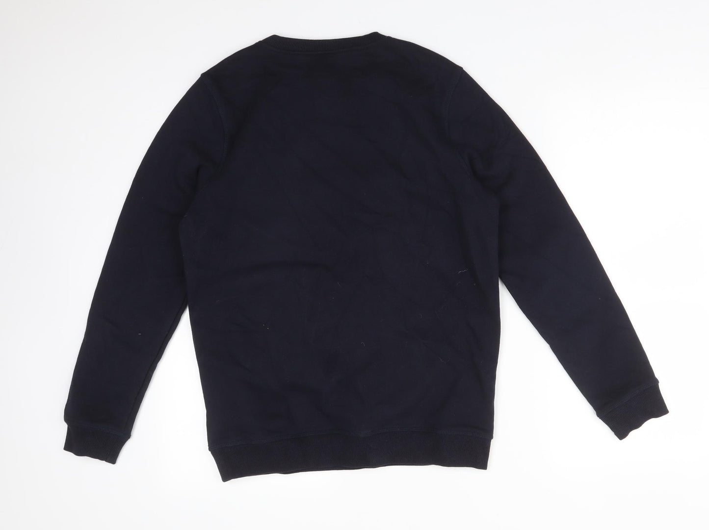 F&F Boys Blue  Cotton Pullover Sweatshirt Size 13-14 Years