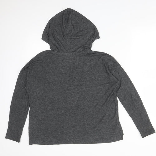 FOREVER 21 Womens Grey   Pullover Hoodie Size S