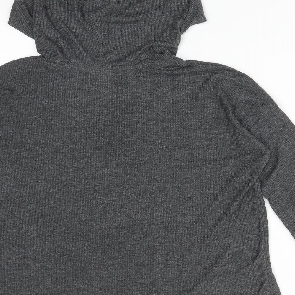 FOREVER 21 Womens Grey   Pullover Hoodie Size S