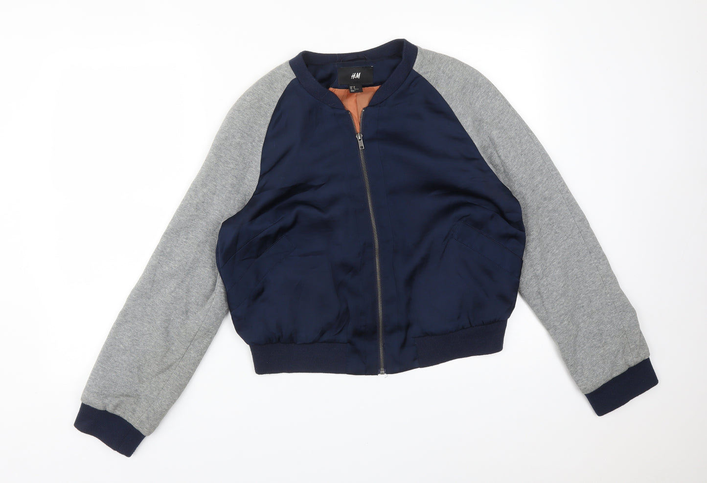 H&M Mens Multicoloured   Bomber Jacket Jacket Size 34