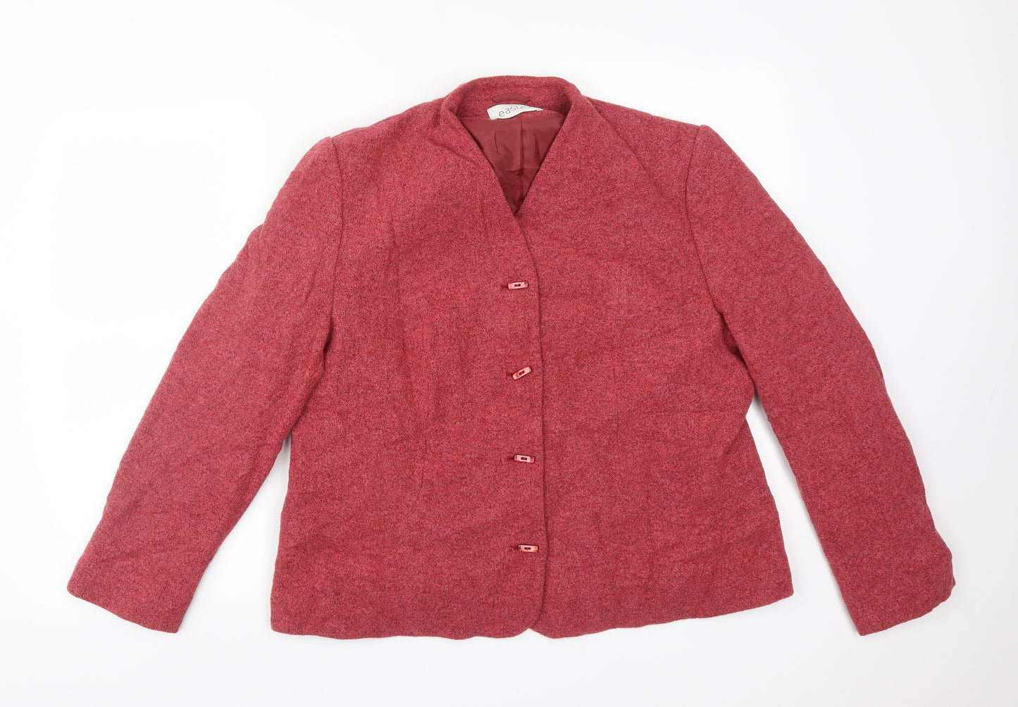 Eastex Womens Pink  Viscose Jacket Suit Jacket Size 18