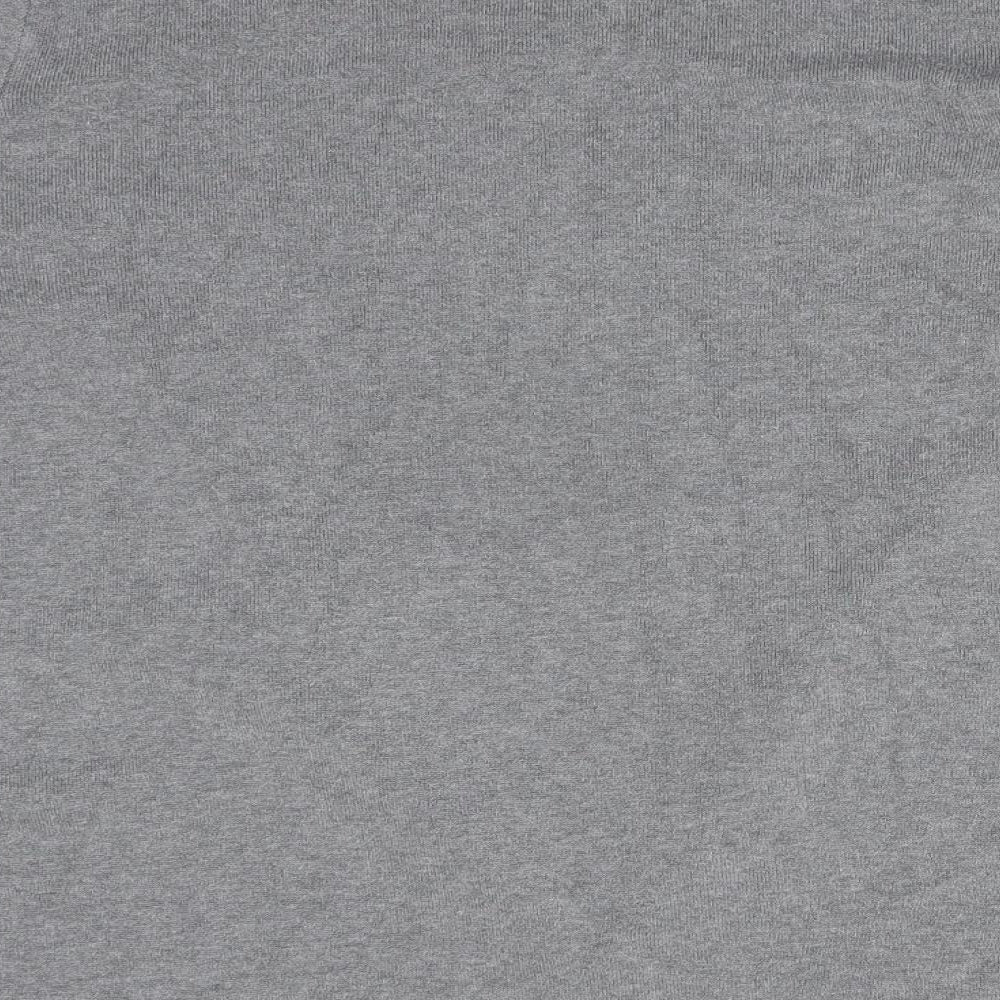 Papaya Womens Grey Round Neck  Polyester Cardigan Jumper Size 18