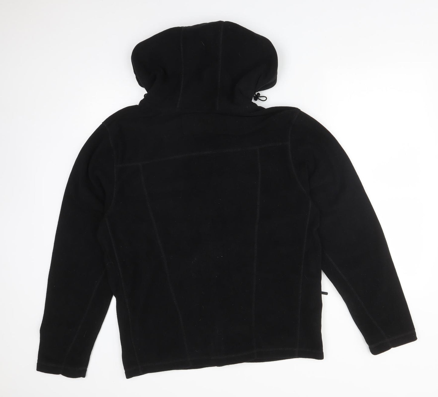 Saltrock Mens Black  Polyester Full Zip Hoodie Size M
