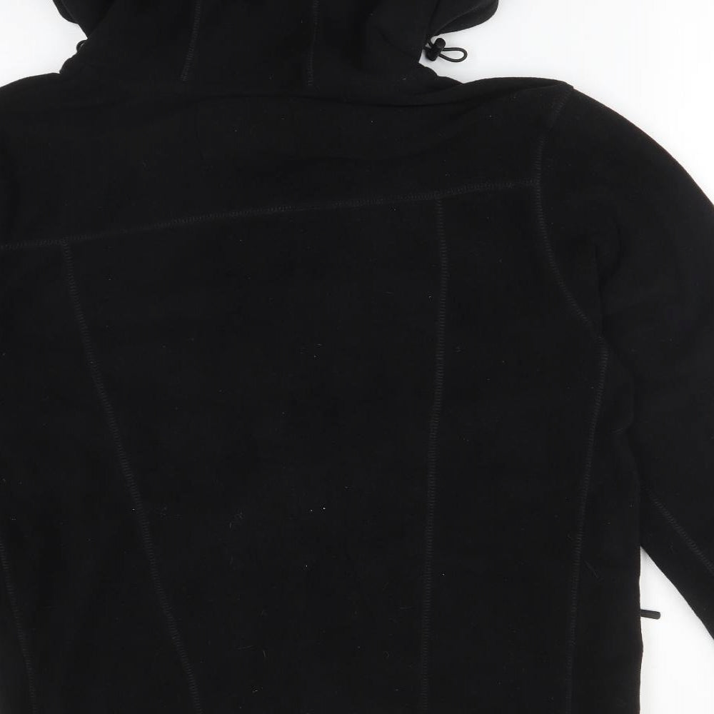 Saltrock Mens Black  Polyester Full Zip Hoodie Size M