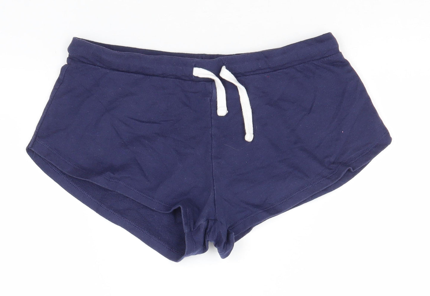 Divided Womens Blue  Cotton Sweat Shorts Size XS  Regular
