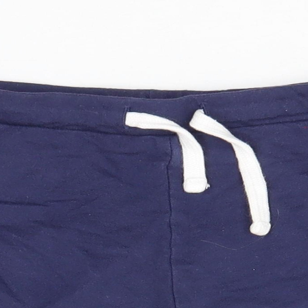 Divided Womens Blue  Cotton Sweat Shorts Size XS  Regular