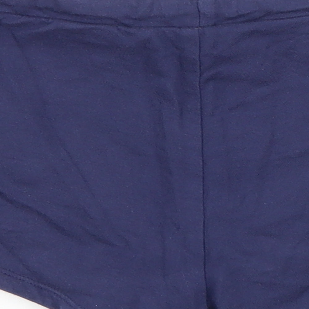 Divided Womens Blue  Cotton Sweat Shorts Size XS  Regular