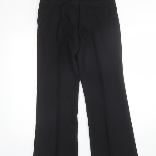 Atmosphere Womens Black  Polyester Dress Pants Trousers Size 12 L28 in Regular