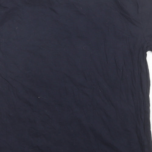 Primark Mens Blue  Cotton  T-Shirt Size M Round Neck