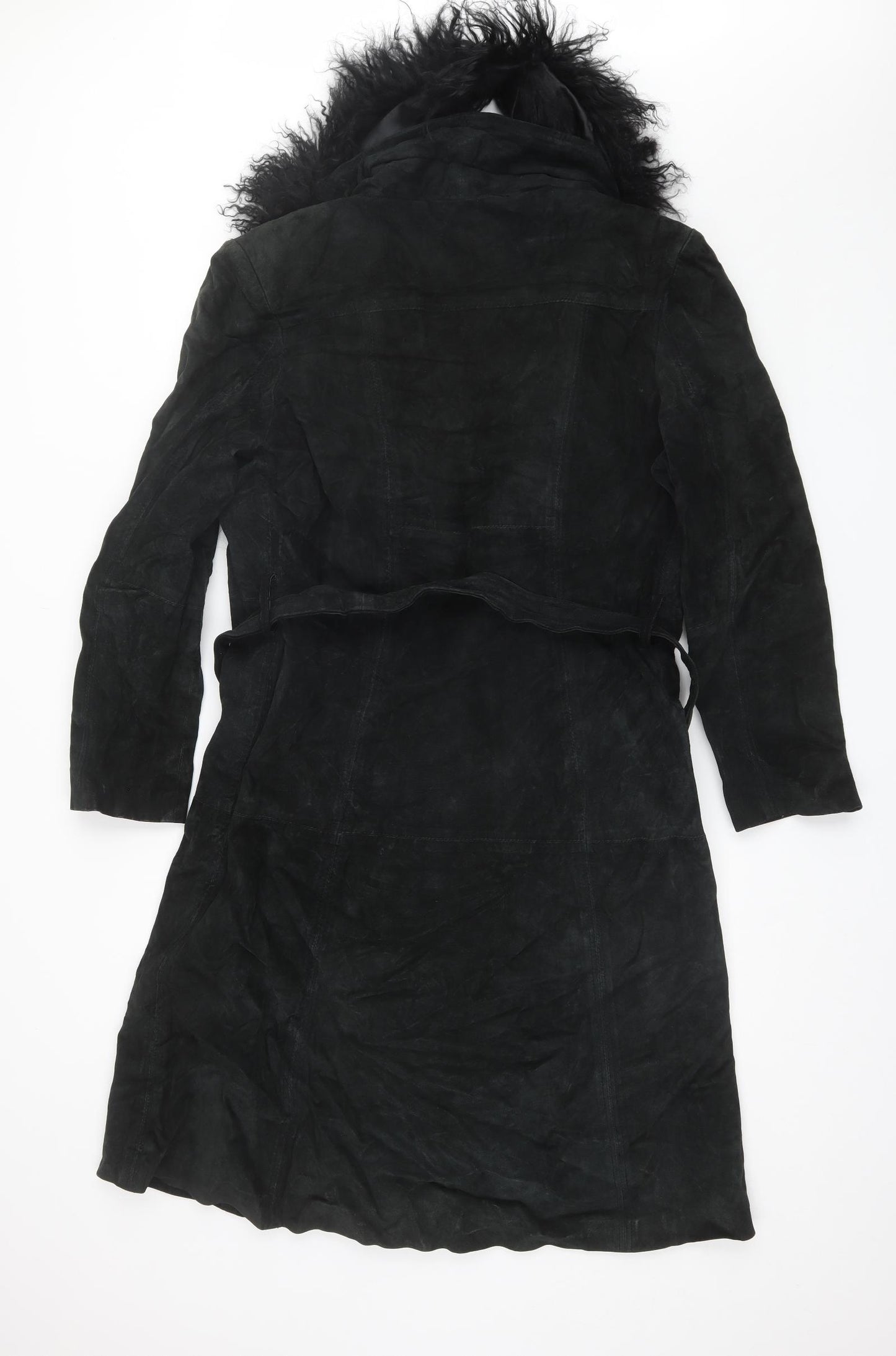 Kaleidoscope Womens Black   Overcoat Jacket Size 14