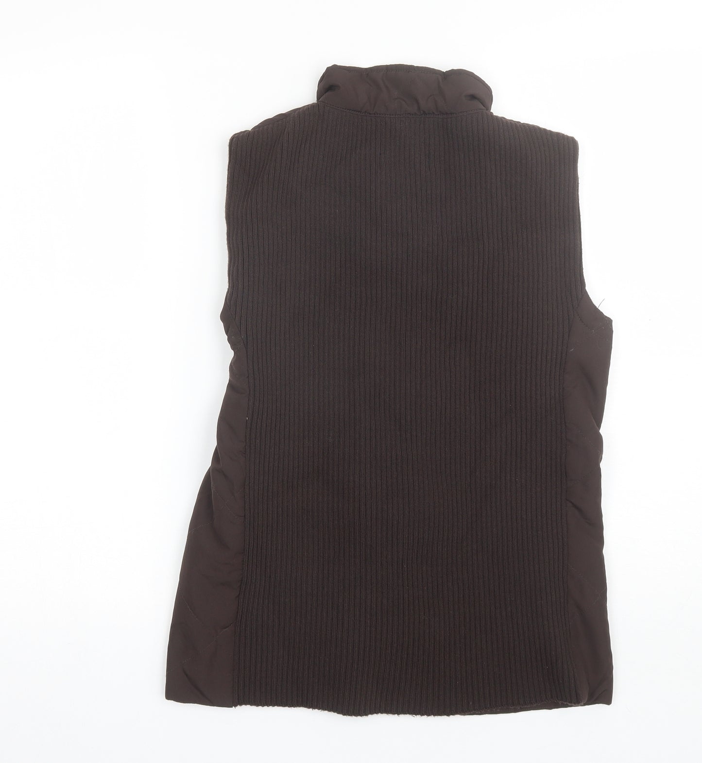 DASH Womens Brown   Gilet Jacket Size 10