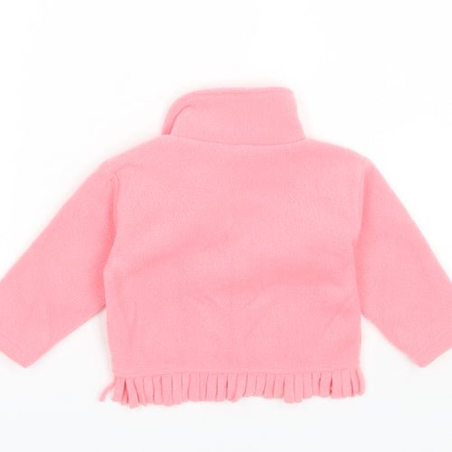 Mothercare Baby Pink  Polyester Cardigan Jumper Size 3-6 Months