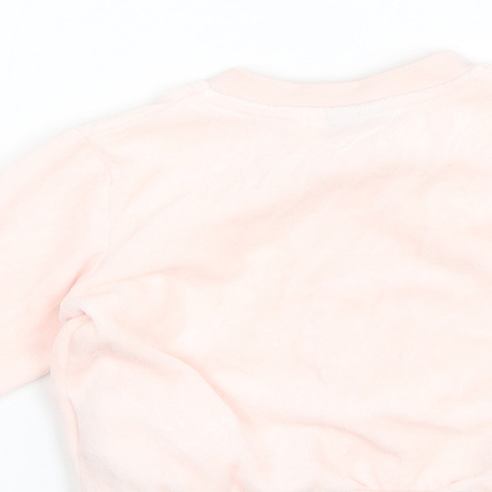 Lupilu Baby Pink  Cotton Full Zip Jumper Size 6-9 Months
