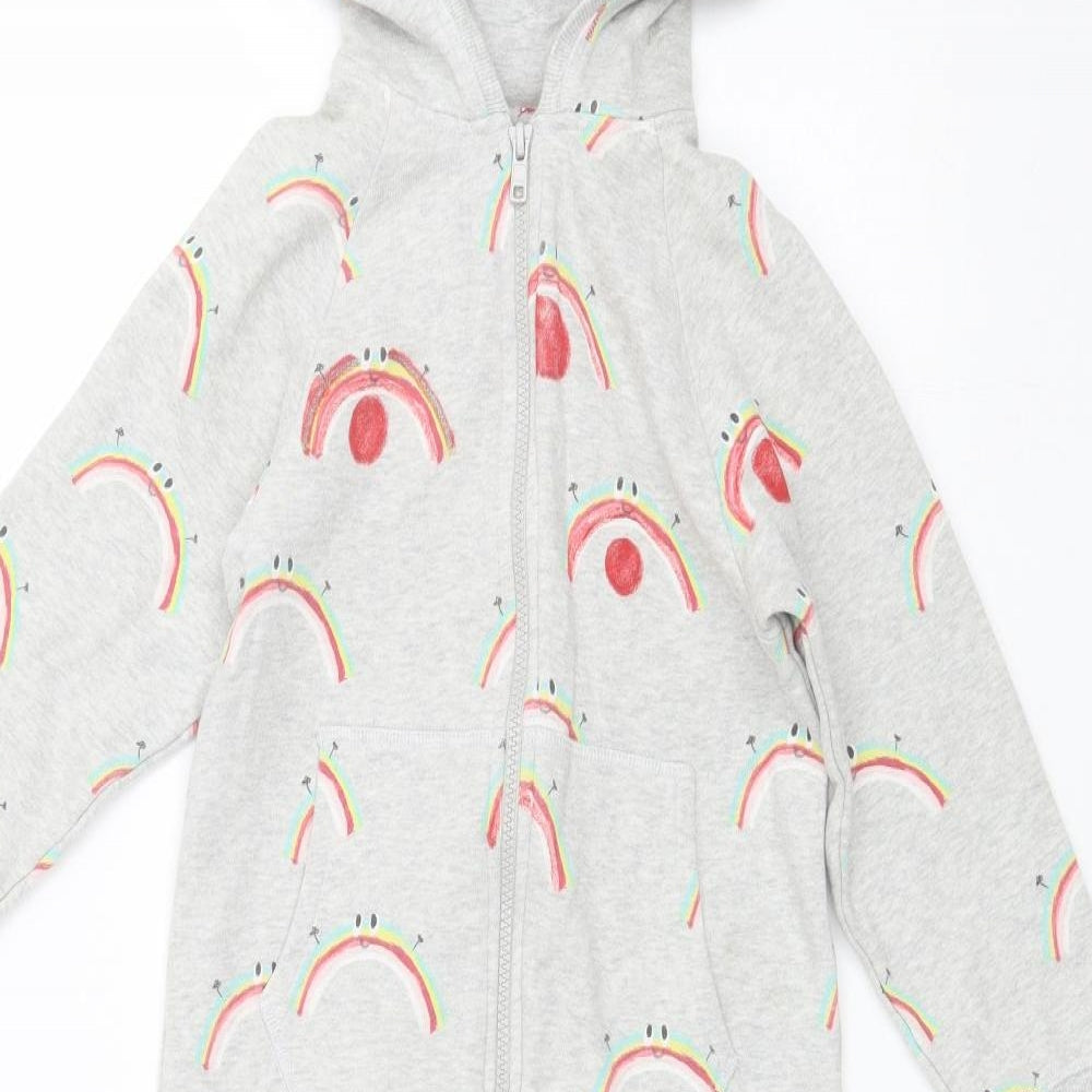 NEXT Boys Grey  Cotton  One Piece Size 7 Years