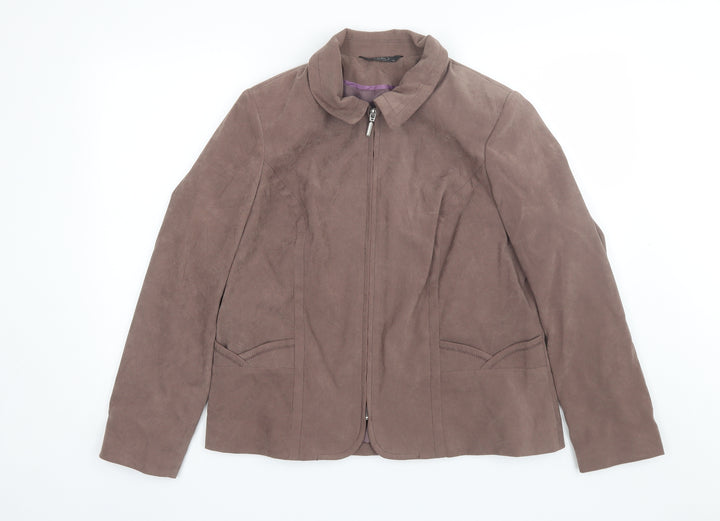 BM Womens Brown Jacket Size 18