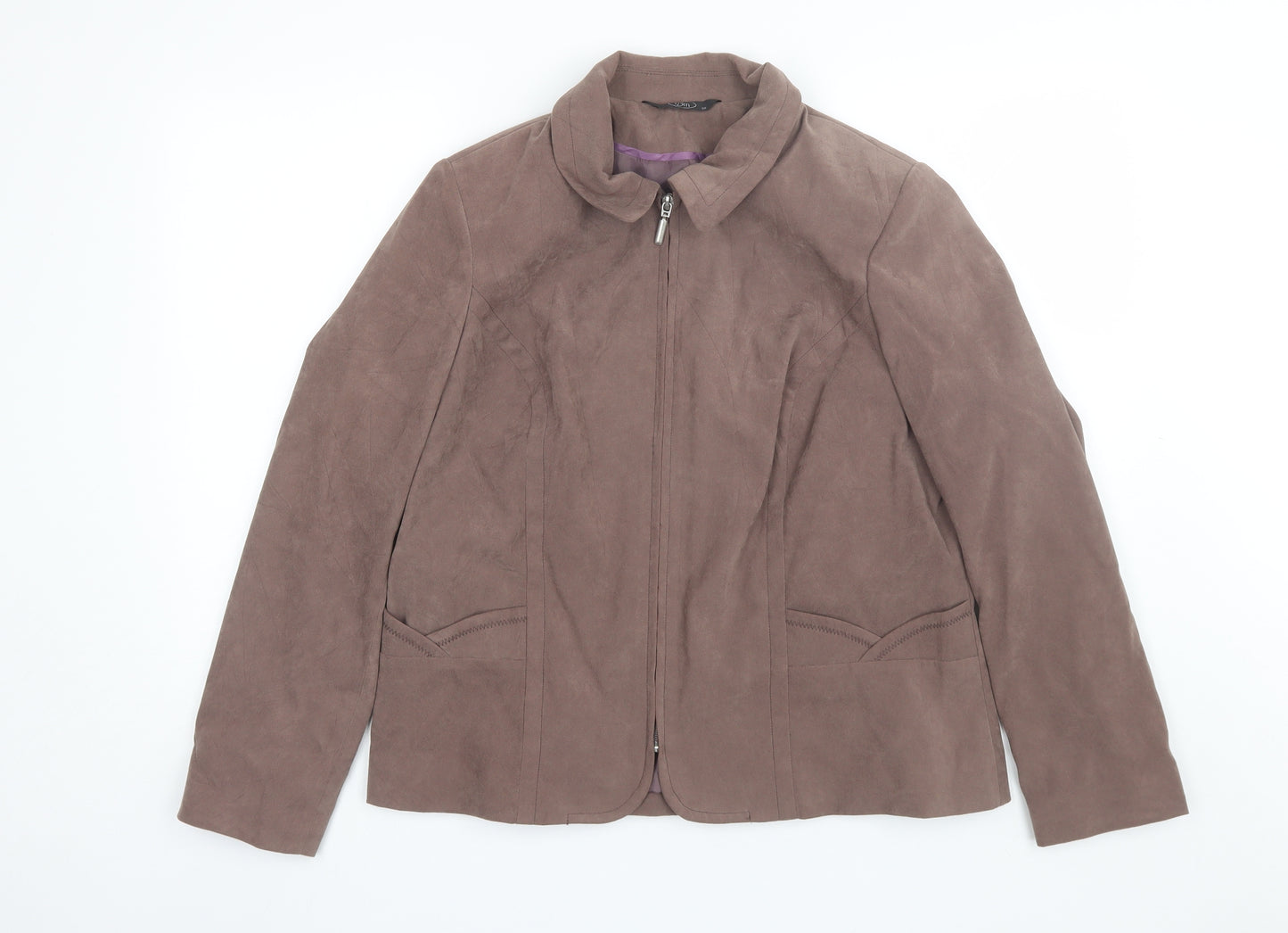 BM Womens Brown   Jacket  Size 18