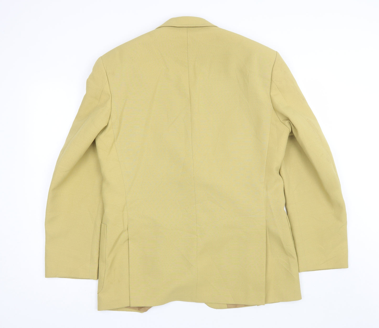 Gerteen Mens Yellow   Jacket Blazer Size 40