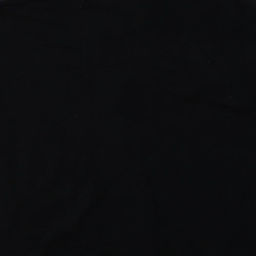 Burton Mens Black V-Neck  Cotton Cardigan Jumper Size M
