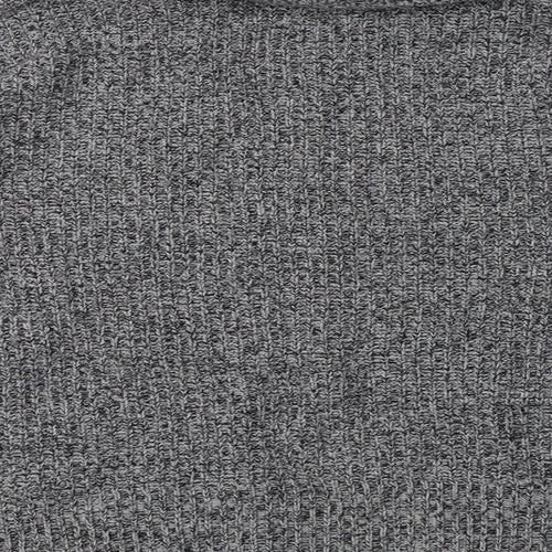 NEXT Womens Grey Roll Neck  Cotton Pullover Jumper Size S