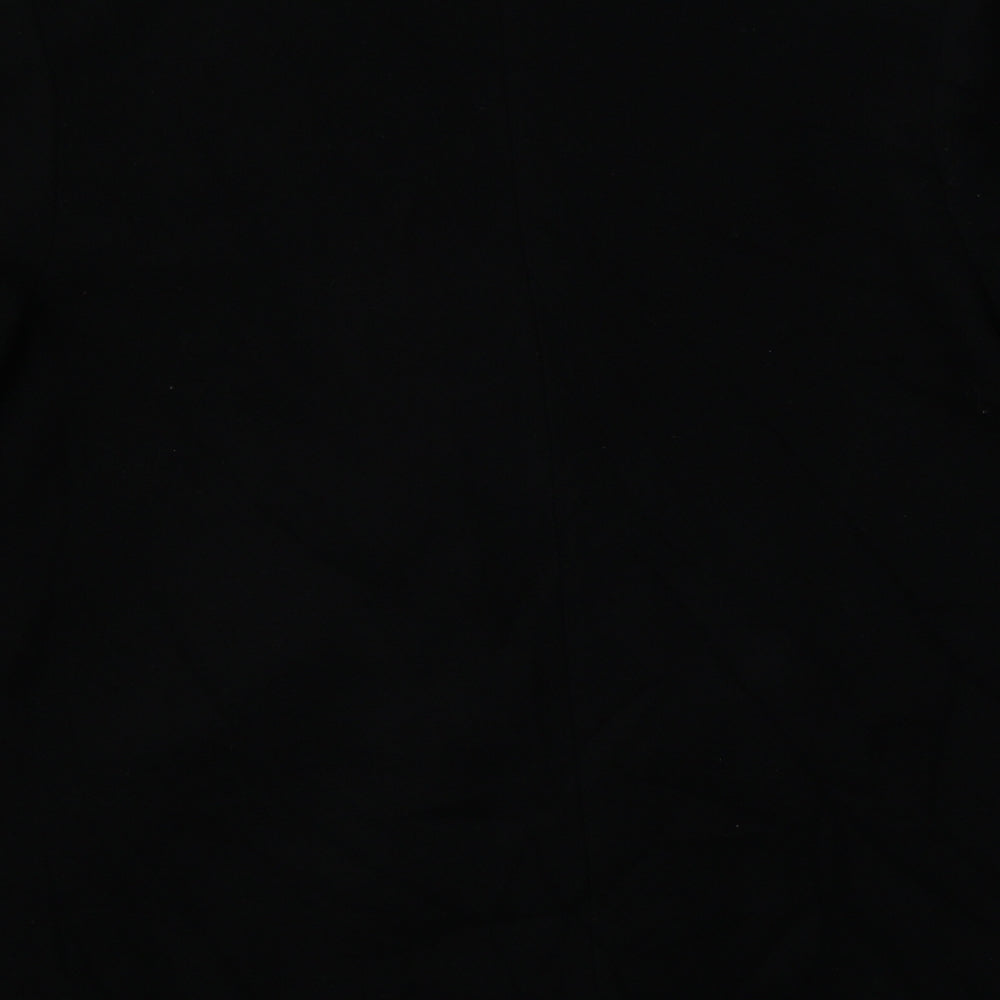 Preworn Womens Black   Pea Coat Coat Size 14