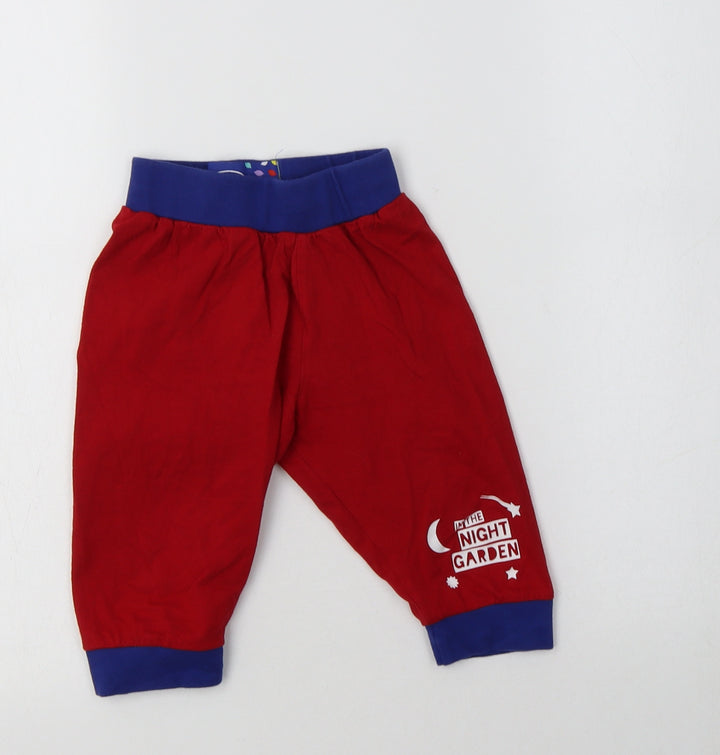 In The Night Garden Baby Red Cotton One Piece Size 18-24 Months