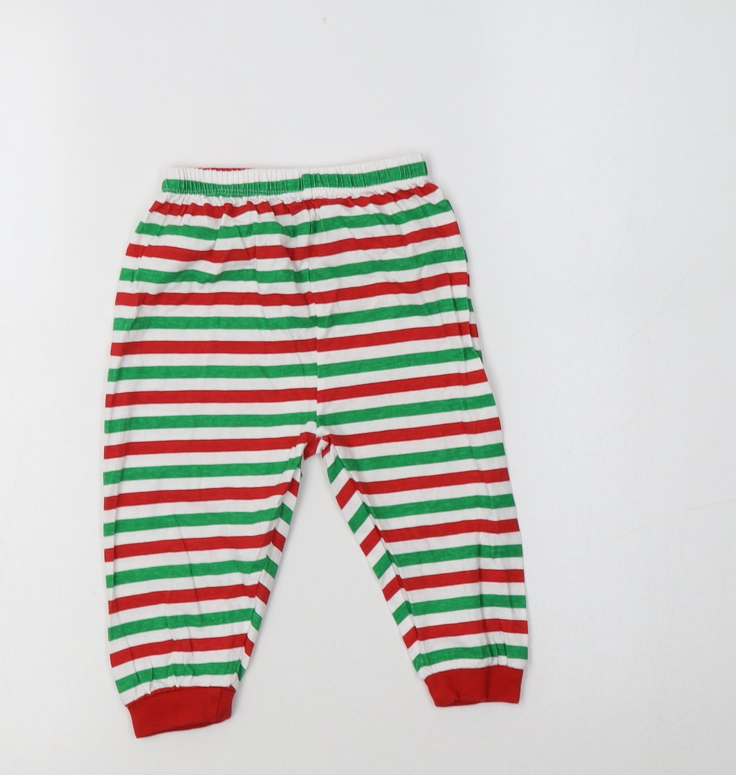 B&M Baby Multicoloured Striped Cotton  Pyjama Pants Size 18-24 Months