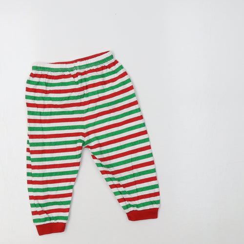 B&M Baby Multicoloured Striped Cotton  Pyjama Pants Size 18-24 Months